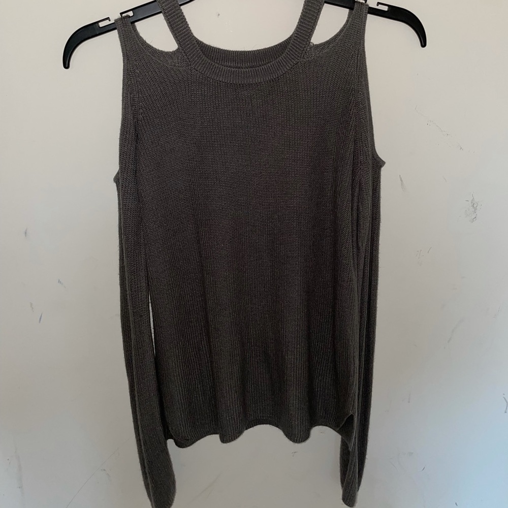 Peek a boo shoulder sweater